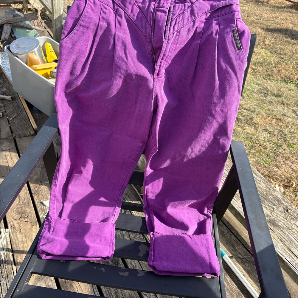 Rockies Purple Ankle & Cropped Jeans